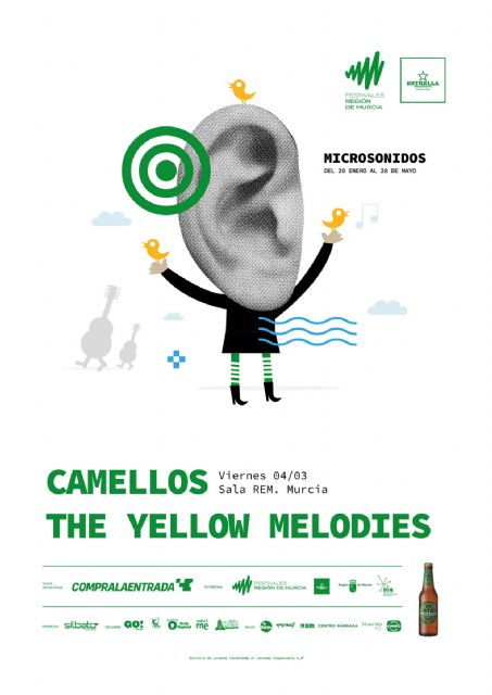 THE YELLOW MELODIES estarán tocando este Viernes 4 de Marzo en la Sala REM junto a CAMELLOS - 1, Foto 1