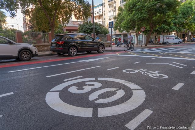 El Ayuntamiento de Cartagena iniciará en breve la obra de interconexión del carril bici de Juan Fernández - 1, Foto 1