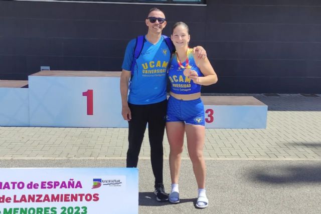 Angy Jiménez Bronce en el Campeonato de Lanzamientos Largos - 2, Foto 2