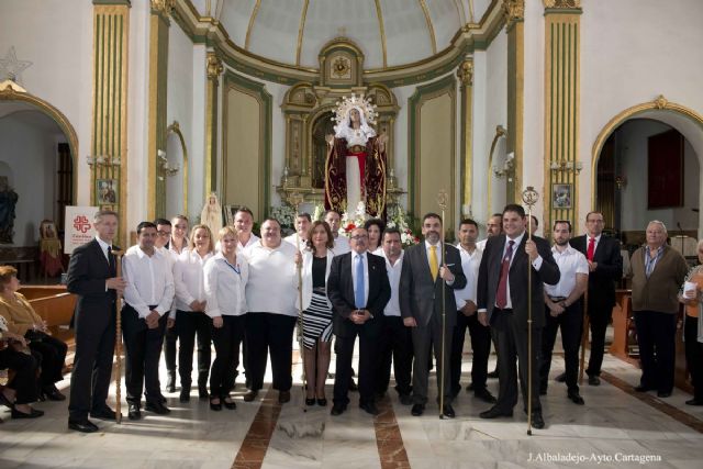 La Parroquia del Cristo de la Salud conmemoró su 50 aniversario con un recibimiento a la Virgen de los Dolores y a San Cristóbal - 1, Foto 1