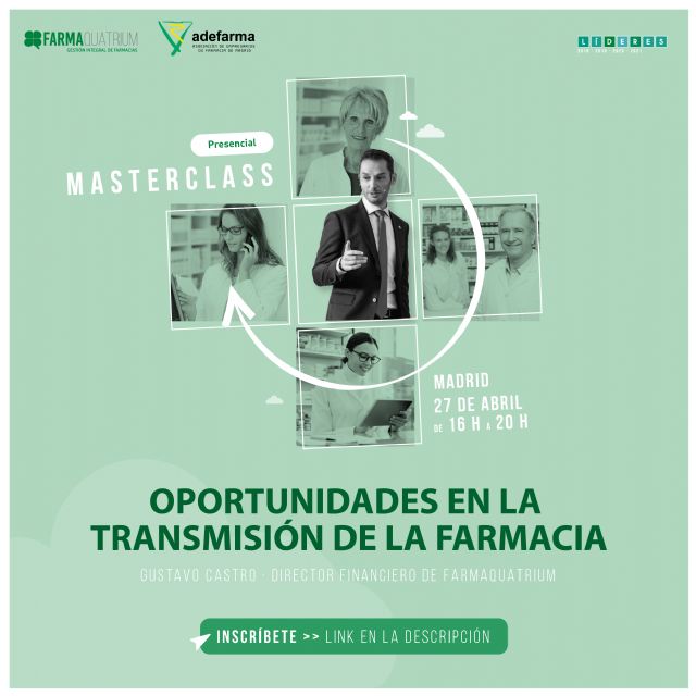 Acuerdo de colaboración FarmaQuatrium-Adefarma - 1, Foto 1