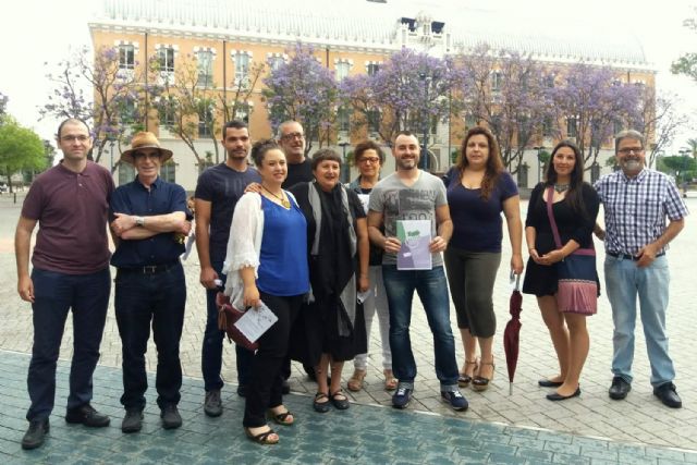 Rubén Garre pide que se retiren las multas a los vecinos y vecinas de las vías en la presentación de Activa Podemos Murcia - 1, Foto 1