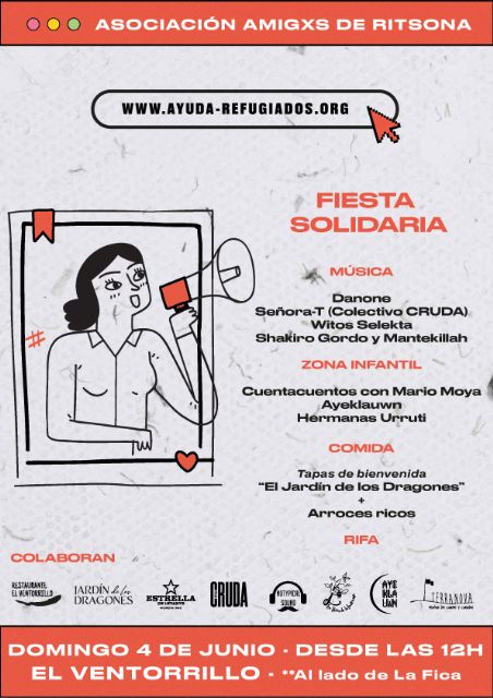 Amigos de Ritsona organiza una fiesta solidaria: una oportunidad única para brindar apoyo a las personas refugiadas - 1, Foto 1