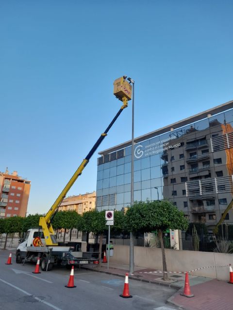 Las calles de Santiago y Zaraiche contarán con más seguridad con el nuevo alumbrado público - 1, Foto 1