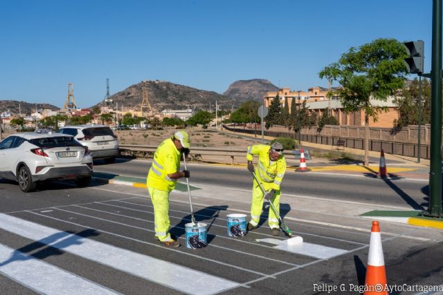 Mañana lunes se pone en funcionamiento el paso peatonal con semáforo que conecta el barrio de Santa Lucía con el hospital - 1, Foto 1