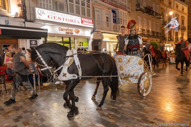 Adjudicado el contrato que pondrá la iluminación para las fiestas de Carthagineses y romanos - 1, Foto 1