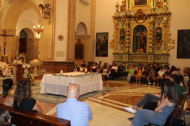 La iglesia de San Mateo se llena de fieles en la ´Misa de Envío´ de los participantes en la Jornada Mundial de la Juventud de Lisboa - 1, Foto 1