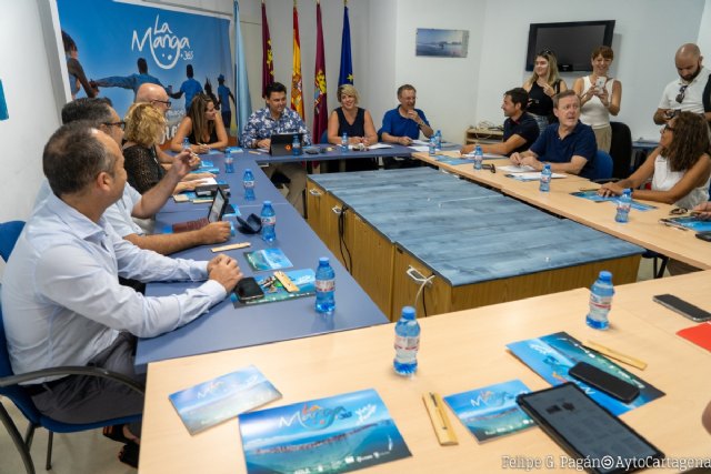 El Consorcio de La Manga del Mar Menor trata la construcción del parque del deporte en la zona del Estacio y el cambio de presidencia - 1, Foto 1