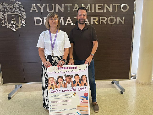El Ayuntamiento de Mazarrón pone en marcha ‘Aulas Concilia 2026’ para facilitar la conciliación de las familias El Ayuntamiento de Mazarrón pone en marcha ‘Aulas Concilia 2026’ para facilitar la conciliación de las familias