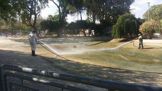 El Ayuntamiento finaliza las labores de acondicionamiento del lago de Fofó en Murcia - 1, Foto 1