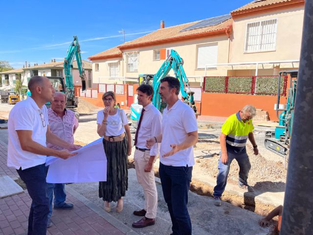 El Gobierno local de Molina de Segura mejora la urbanización Casas del Aire con la renovación de la red de abastecimiento - 1, Foto 1