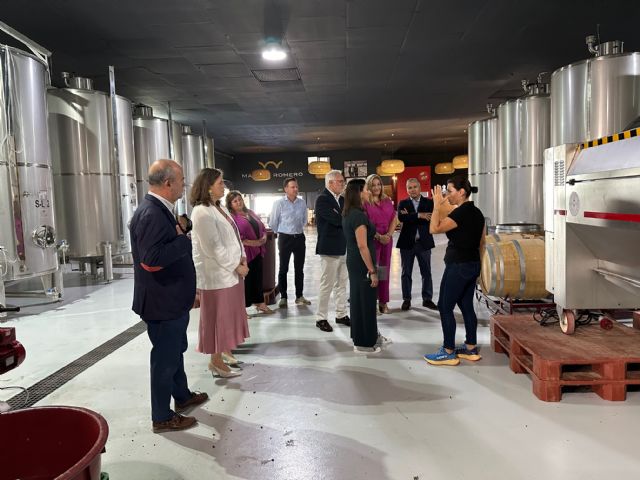 Presentación de los nuevos vinos ‘Tres Monastrells’ y ‘Entre Naranjos & Limoneros’ en la Bodega Madrid Romero de Torre Pacheco - 3, Foto 3