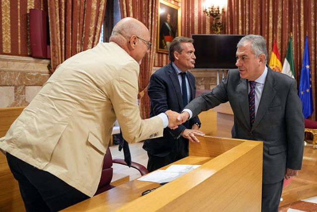 Ayuntamiento de Sevilla. El alcalde de Sevilla José Luis Sanz, ha presidido el pleno: «El CESS tiene un papel muy importante y las sugerencias de sus miembros servirán para mejorar la gestión en en el Ayuntamiento hispalense - 1, Foto 1