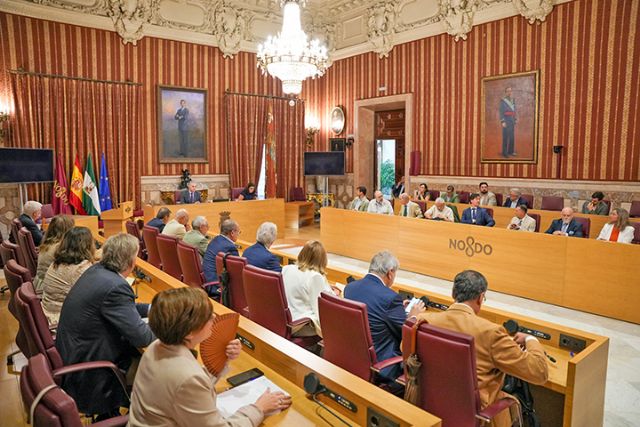 Ayuntamiento de Sevilla. El alcalde de Sevilla José Luis Sanz, ha presidido el pleno: «El CESS tiene un papel muy importante y las sugerencias de sus miembros servirán para mejorar la gestión en en el Ayuntamiento hispalense - 3, Foto 3