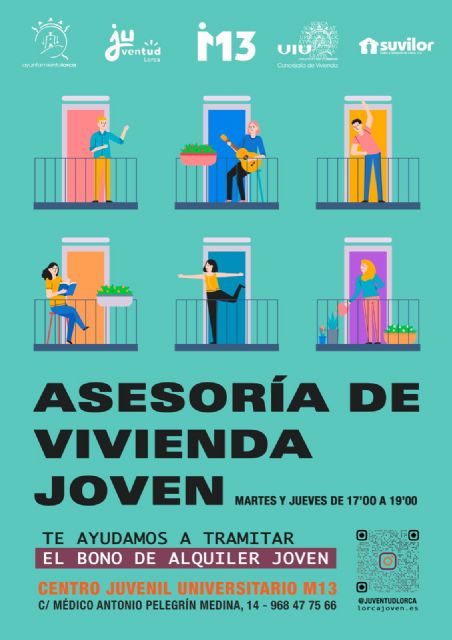 El Ayuntamiento de Lorca crea la asesoría de vivienda joven para ayudar a los jóvenes a solicitar el Bono Alquiler que concede el Gobierno de España - 2, Foto 2