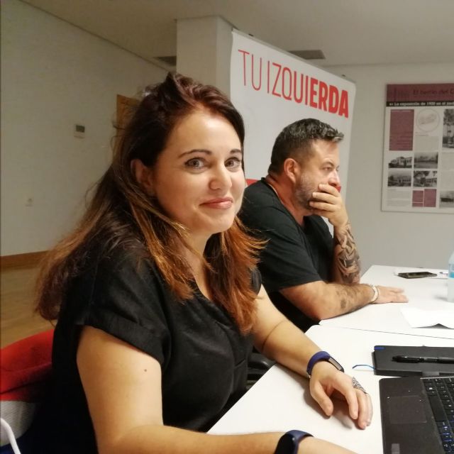 Mesa redonda “Salario o conflicto ”organizada por El PC e Izquierda Unida-Verdes región de Murcia - 3, Foto 3