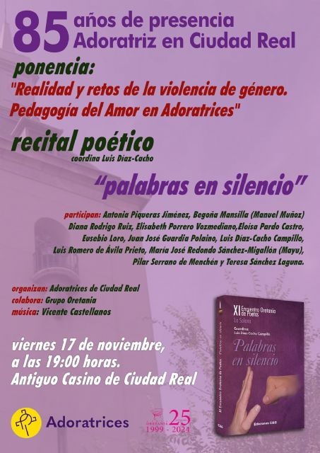 Palabras en silencio para la conmemoración del 85 aniversario de la Congregación de Religiosas Adoratrices en Ciudad Real - 1, Foto 1