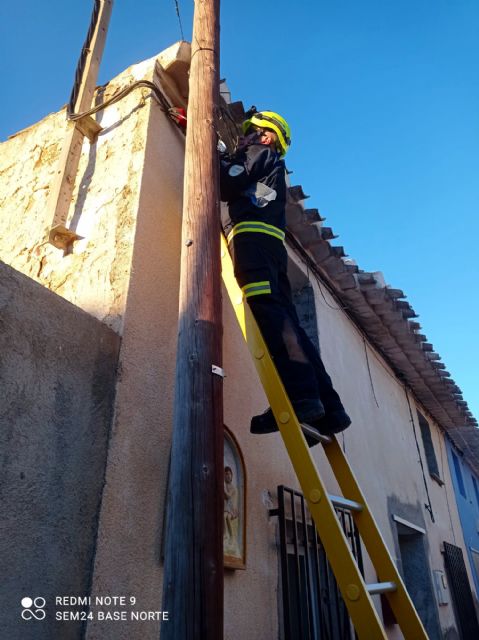 Las fuertes rachas de viento dejan hasta el momento un total de 36 incidencias en Lorca - 3, Foto 3