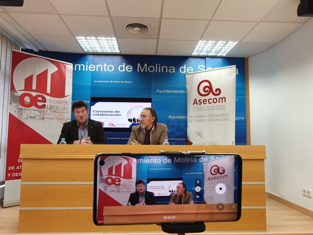 Molina y ASECOM suscriben un convenio con el objetivo de promocionar y fomentar el desarrollo económico, el empleo y el emprendimiento - 4, Foto 4