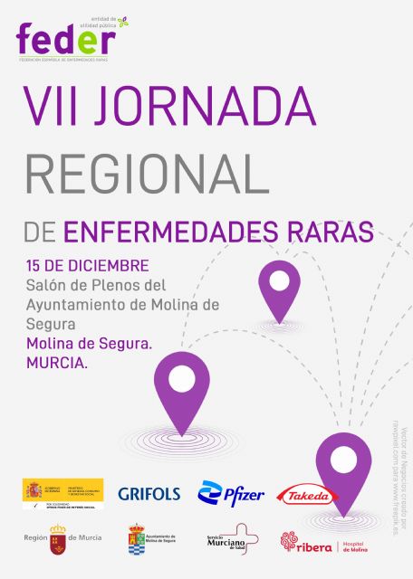 La VII Jornada Regional de Enfermedades Raras se celebra en Molina de Segura el miércoles 15 de diciembre - 1, Foto 1