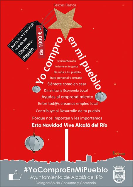 Abierto plazo de adhesión de comercios en la Campaña de Navidad hasta el próximo viernes 9 de diciembre - 1, Foto 1