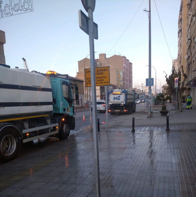 Plan de choque para mantener limpias las aceras de Ciudad de Almería y la carretera de El Palmar - 4, Foto 4