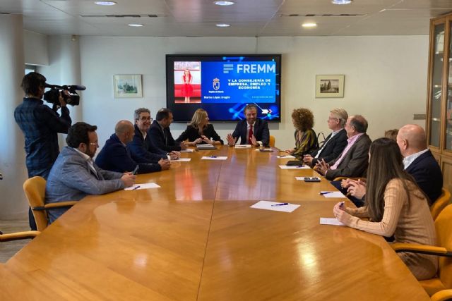 La Consejera de Empresa traslada a la ejecutiva de FREMM el apoyo del Gobierno regional al centro de capacitación del metal en Cartagena - 1, Foto 1