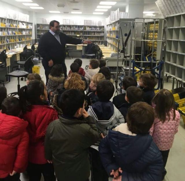 CORREOS recibe en la Región de Murcia a más de 600 alumnos en actividades educativas durante el año 2018 - 1, Foto 1