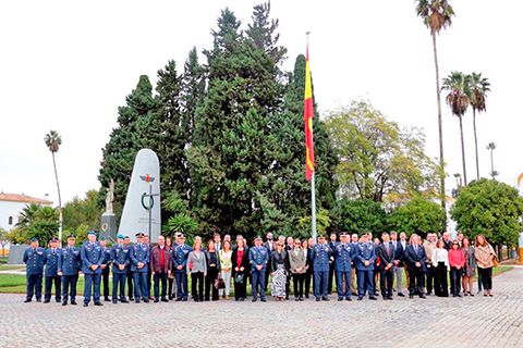 Izado Solemne de Bandera en la Agrupación del ACAR de Tablada de Sevilla en reconocimiento a la Dirección Regional Sur de Enaire - 2, Foto 2