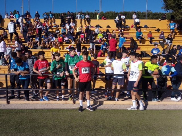 18 escolares de Totana participan en la Final Regional de Campo a Través, que se celebra en Lorca, Foto 1