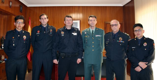 El coronel Arribas recibe el reconocimiento de la Agrupación Municipal de Protección Civil de La Nucía (Alicante) - 1, Foto 1