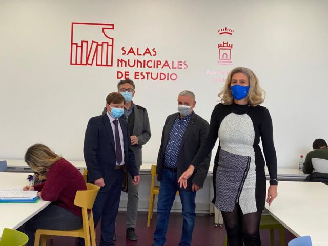 Las once salas de estudio municipales abrirán los siete días de la semana - 2, Foto 2