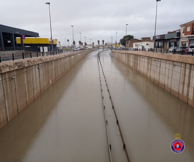 Numerosas incidencias en Totana debido a las intensas lluvias, Foto 2