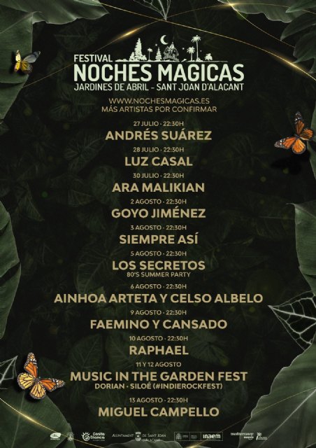 El festival Noches Mágicas anuncia nuevas confirmaciones y celebra la tercera fiesta solidaria con gran éxito - 1, Foto 1