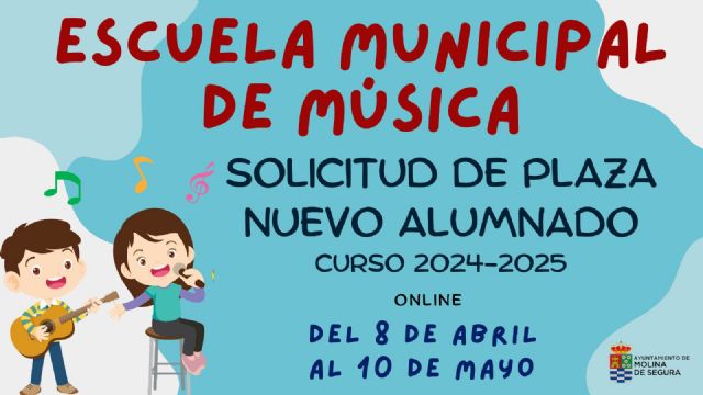 El plazo de presentación de solicitudes para acceder a la Escuela Municipal de Música de Molina de Segura comienza el lunes 8 de abril - 1, Foto 1