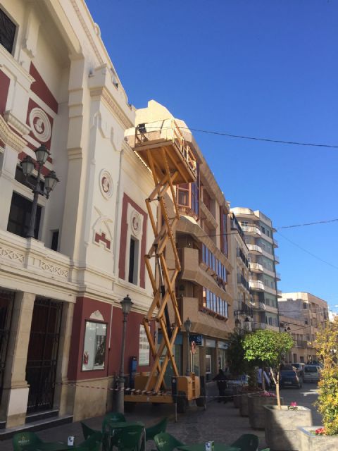 Se reparan goteras y humedades del hall de la zona de palcos y general del Teatro Vico - 3, Foto 3