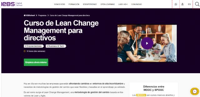 IEBS lanza el nuevo curso gratuito de Lean Change Management para directivos - 1, Foto 1