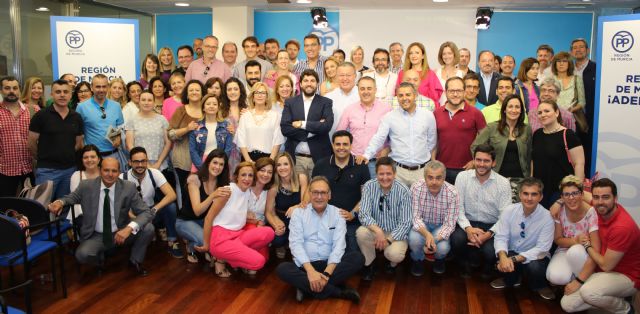 El presidente del PPRM, Pedro Antonio Sánchez clausura II Curso de Comunicación Política - 1, Foto 1