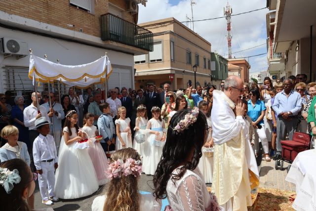 Los niños de comunión de San Pedro y Lo Pagán celebran el Corpus Christi - 4, Foto 4