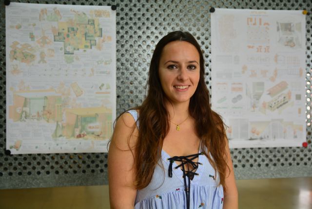 Dos concursos de Arquitectura premian a la alumna de la Politécnica de Cartagena Eva Moreno - 1, Foto 1