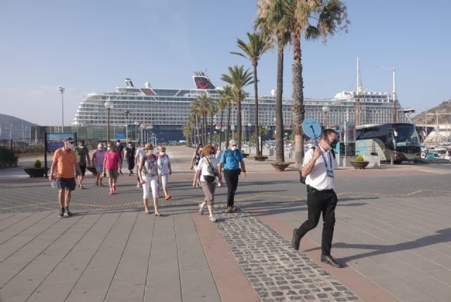 El Puerto de Cartagena recibe su segundo crucero con 1..315 turistas internacionales - 2, Foto 2