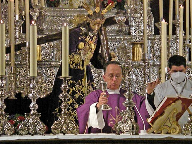 Antonio Rendón . Se reunieron feligreses, familiares y amigos de Alcalá del Río para celebrar misa de acción de gracias por las bodas de plata sacerdotales de nuestro querido párroco José María Campos Peña - 1, Foto 1