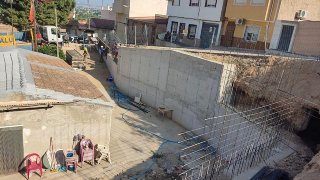 La construcción de un muro de contención evitará los desprendimientos en la calle Agüera de Torreagüera - 2, Foto 2