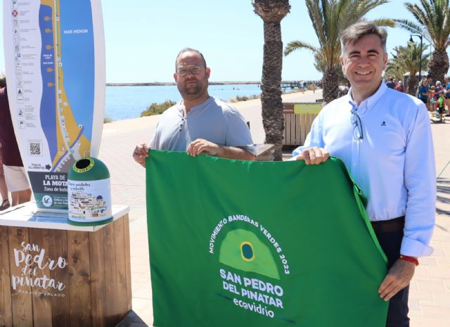 San Pedro del Pinatar se suma este verano al reto de Ecovidrio para revalidar la Bandera Verde - 1, Foto 1