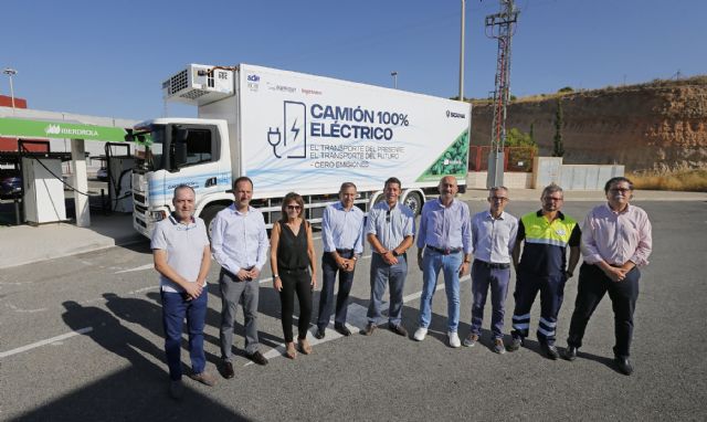 Iberdrola y Disfrimur comienzan las pruebas del primer Corredor Mediterráneo para el transporte pesado por carretera sin emisiones - 1, Foto 1