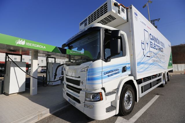 Iberdrola y Disfrimur comienzan las pruebas del primer Corredor Mediterráneo para el transporte pesado por carretera sin emisiones - 4, Foto 4