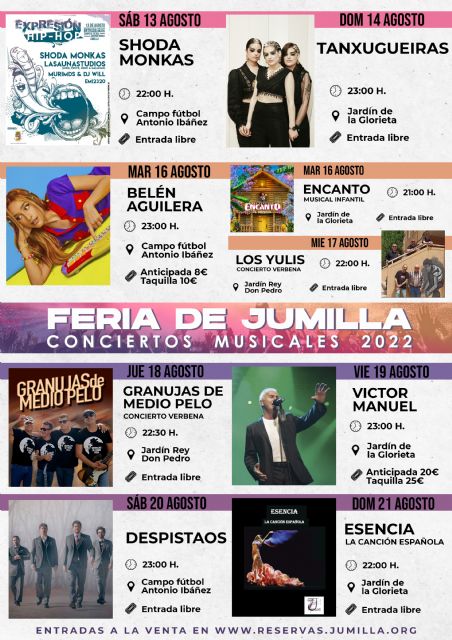 Ayuntamiento y colectivos festeros presentan el cartel de la Feria y Fiestas de Jumilla 2022 - 3, Foto 3