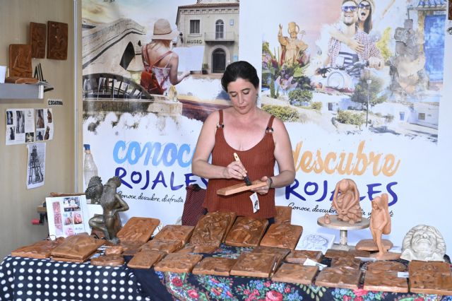 Rojales desembarca en el Cante de las Minas con una muestra de su artesanía - 1, Foto 1