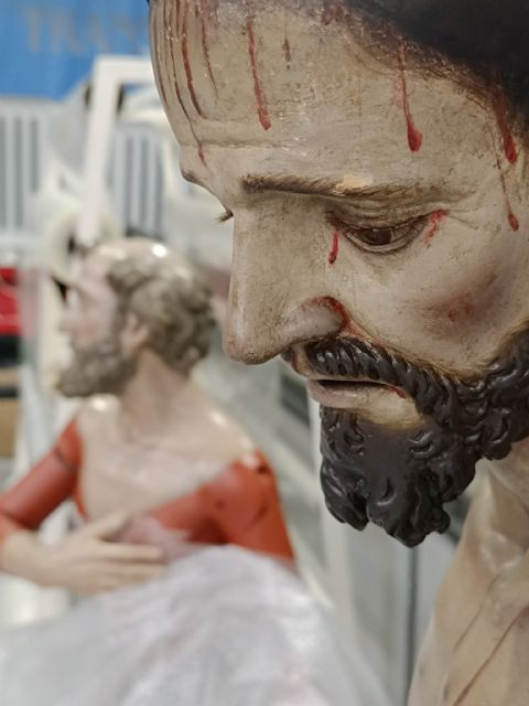 El Centro de Restauración avanza en la recuperación de algunas de las principales esculturas del patrimonio regional El Centro de Restauración avanza en la recuperación de algunas de las principales esculturas del patrimonio regional