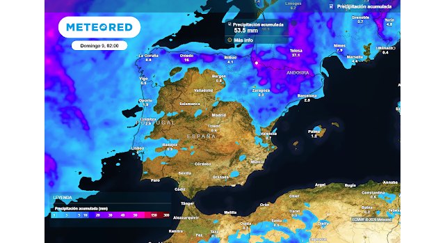 Meteored avisa de la llegada de tres vaguadas que traerán tormentas muy fuertes con fenómenos adversos a varias comunidades Meteored avisa de la llegada de tres vaguadas que traerán tormentas muy fuertes con fenómenos adversos a varias comunidades